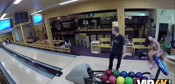  VIP4k. Hunter is looking for awesome sex for money in bowling place